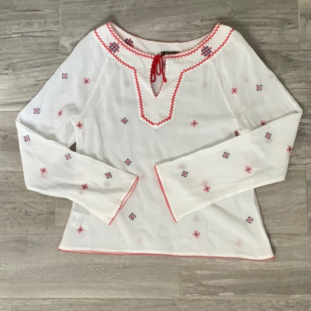 Eddie Bauer Boho Shirt/Blouse